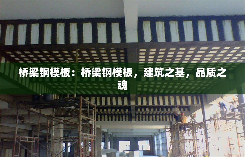 橋梁鋼模板：橋梁鋼模板，建筑之基，品質之魂