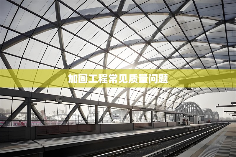 加固工程常見質(zhì)量問題