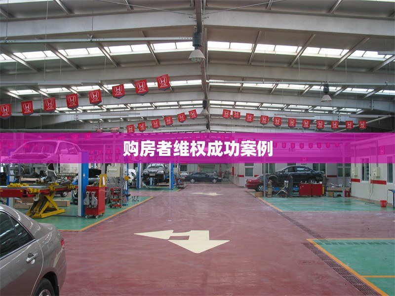 購房者維權成功案例