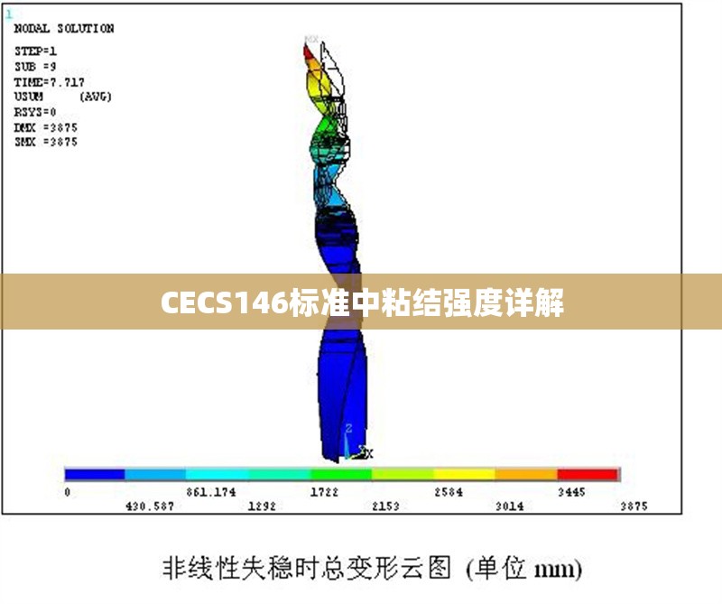 CECS146標準中粘結(jié)強度詳解