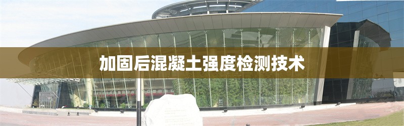 加固后混凝土強(qiáng)度檢測技術(shù) 行業(yè)新聞 第1張 加固后混凝土強(qiáng)度檢測技術(shù) 行業(yè)新聞 第1張