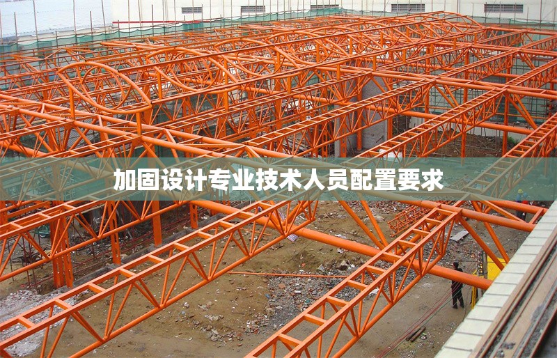 加固設(shè)計(jì)專業(yè)技術(shù)人員配置要求