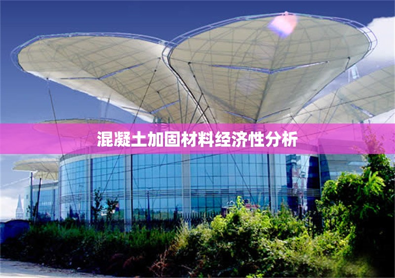 混凝土加固材料經(jīng)濟(jì)性分析