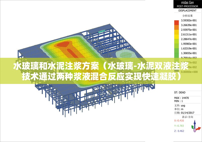 水玻璃和水泥注漿方案（水玻璃-水泥雙液注漿技術(shù)通過兩種漿液混合反應實現(xiàn)快速凝膠）