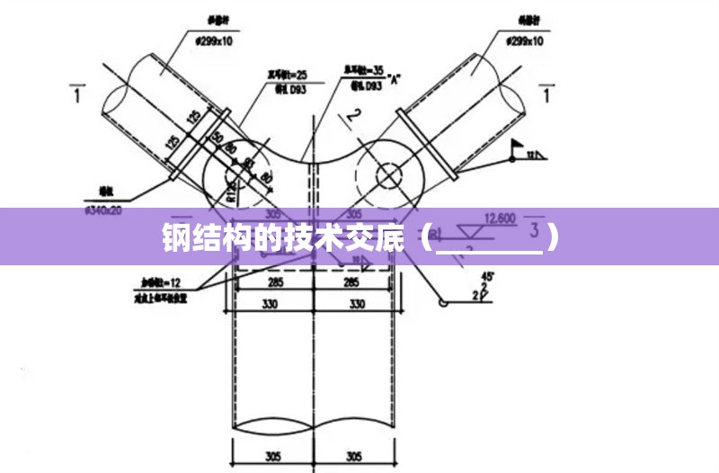 鋼結(jié)構(gòu)的技術(shù)交底（_______）