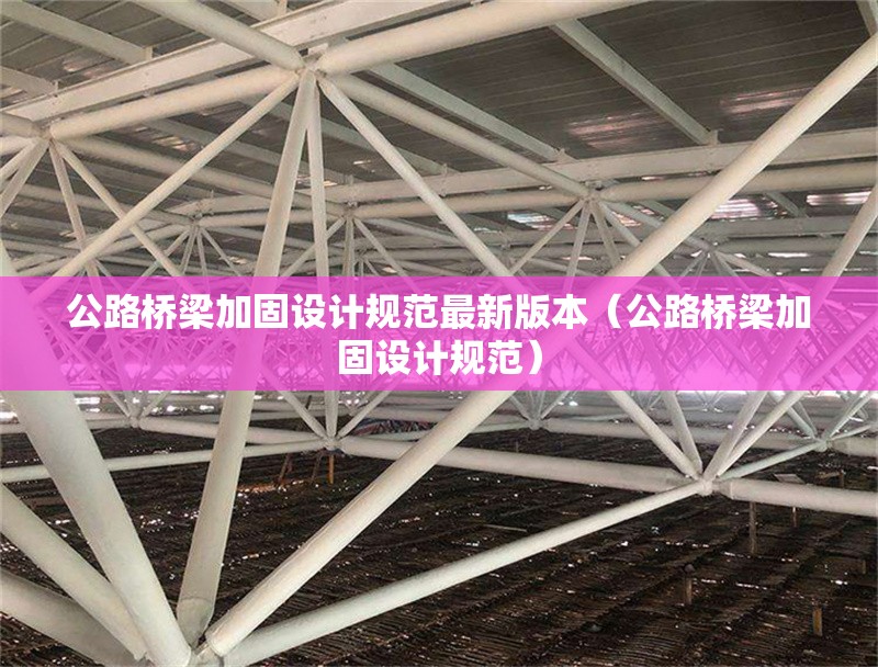 公路橋梁加固設(shè)計(jì)規(guī)范最新版本（公路橋梁加固設(shè)計(jì)規(guī)范）