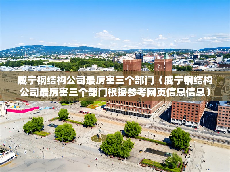 威寧鋼結構公司最厲害三個(gè)部門(mén)（威寧鋼結構公司最厲害三個(gè)部門(mén)根據參考網(wǎng)頁(yè)信息信息）