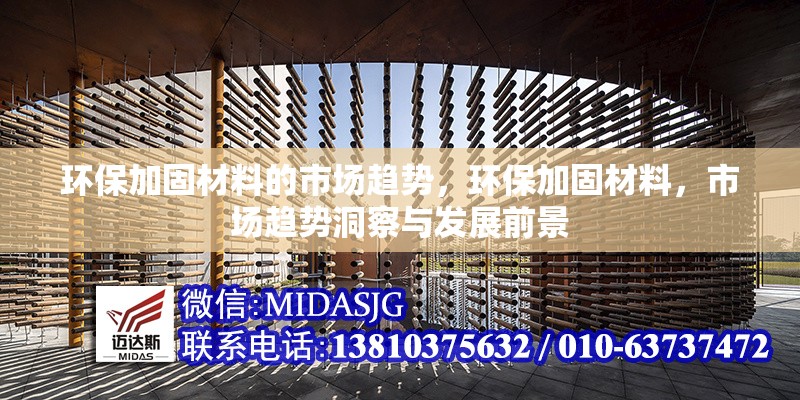 環(huán)保加固材料的市場趨勢，環(huán)保加固材料，市場趨勢洞察與發(fā)展前景