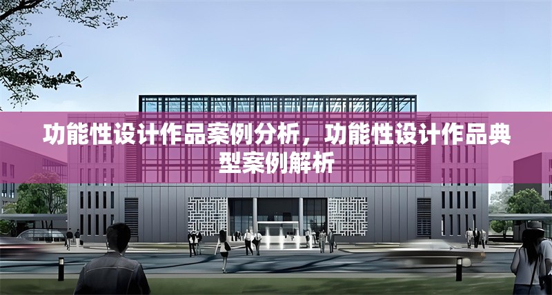 功能性設(shè)計作品案例分析，功能性設(shè)計作品典型案例解析