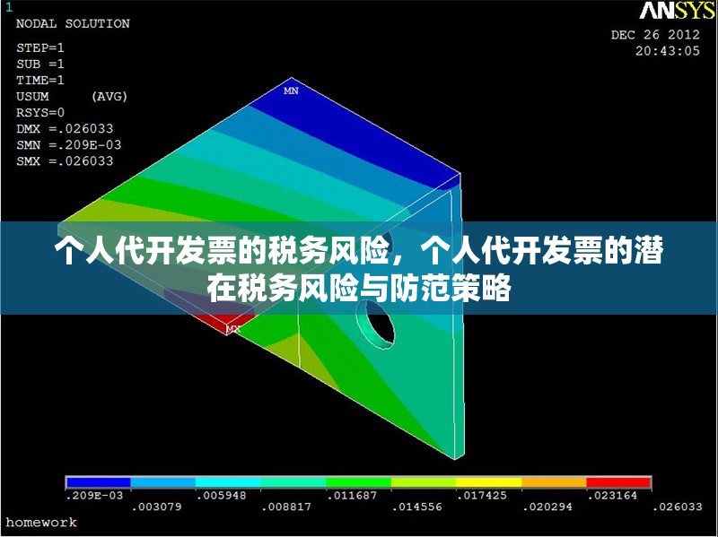 個人代開發(fā)票的稅務風險，個人代開發(fā)票的潛在稅務風險與防范策略