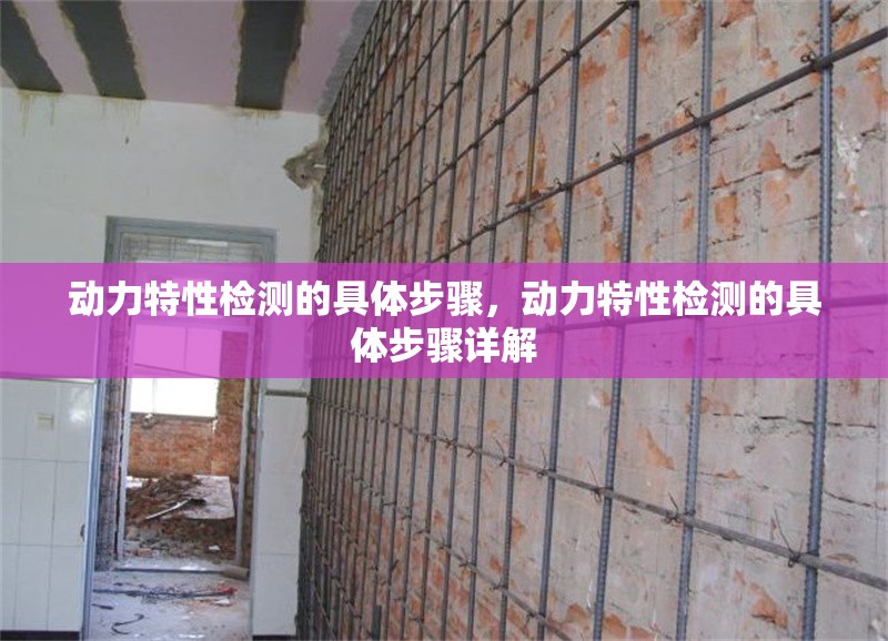 動力特性檢測的具體步驟，動力特性檢測的具體步驟詳解