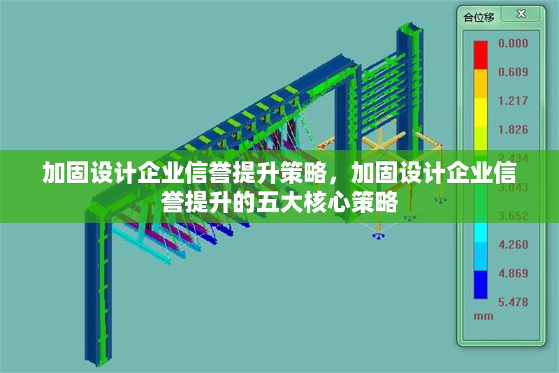 加固設(shè)計(jì)企業(yè)信譽(yù)提升策略，加固設(shè)計(jì)企業(yè)信譽(yù)提升的五大核心策略