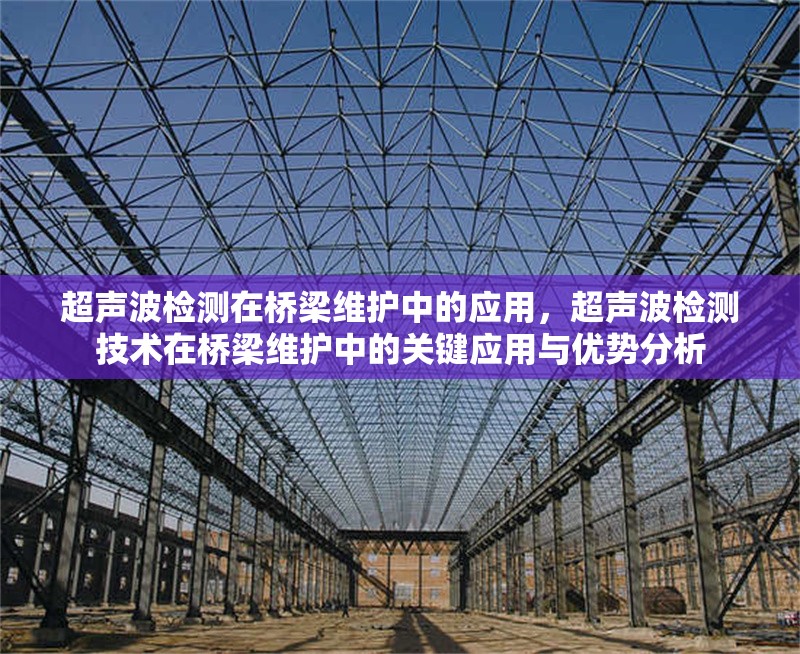 超聲波檢測(cè)在橋梁維護(hù)中的應(yīng)用，超聲波檢測(cè)技術(shù)在橋梁維護(hù)中的關(guān)鍵應(yīng)用與優(yōu)勢(shì)分析