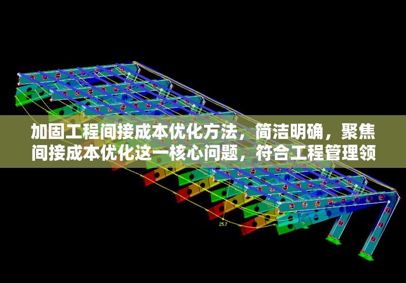 加固工程間接成本優(yōu)化方法，簡潔明確，聚焦間接成本優(yōu)化這一核心問題，符合工程管理領(lǐng)域的專業(yè)表述習(xí)慣，且便于后續(xù)展開具體方法論述（如，管理流程精簡、資源調(diào)配策略、數(shù)字化工具應(yīng)用等方向）。