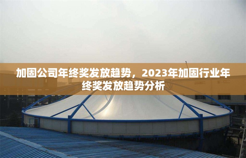 加固公司年終獎發(fā)放趨勢，2023年加固行業(yè)年終獎發(fā)放趨勢分析 行業(yè)新聞 第1張