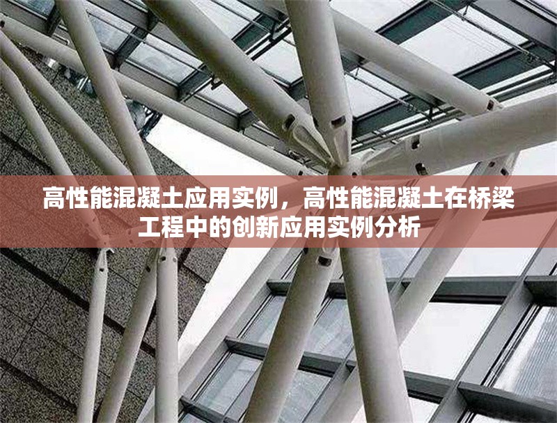 高性能混凝土應用實例，高性能混凝土在橋梁工程中的創(chuàng)新應用實例分析