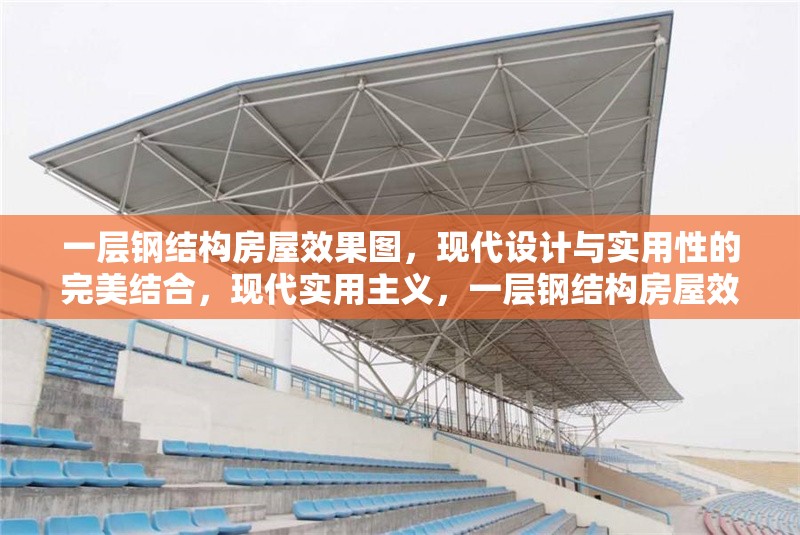 一層鋼結(jié)構(gòu)房屋效果圖，現(xiàn)代設(shè)計(jì)與實(shí)用性的完美結(jié)合，現(xiàn)代實(shí)用主義，一層鋼結(jié)構(gòu)房屋效果圖展示