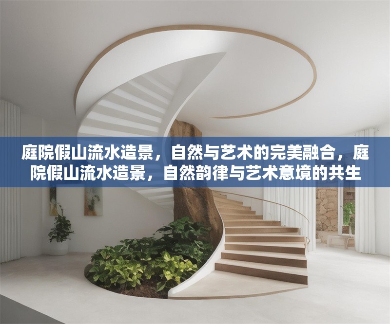 庭院假山流水造景，自然與藝術(shù)的完美融合，庭院假山流水造景，自然韻律與藝術(shù)意境的共生之美