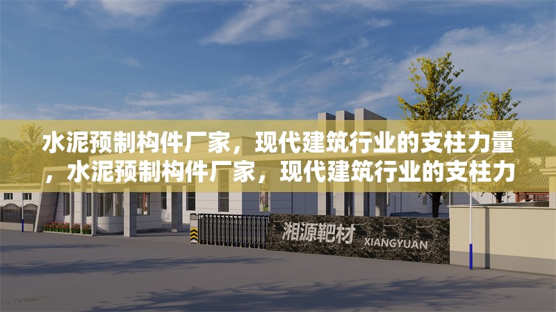 水泥預(yù)制構(gòu)件廠家，現(xiàn)代建筑行業(yè)的支柱力量，水泥預(yù)制構(gòu)件廠家，現(xiàn)代建筑行業(yè)的支柱力量
