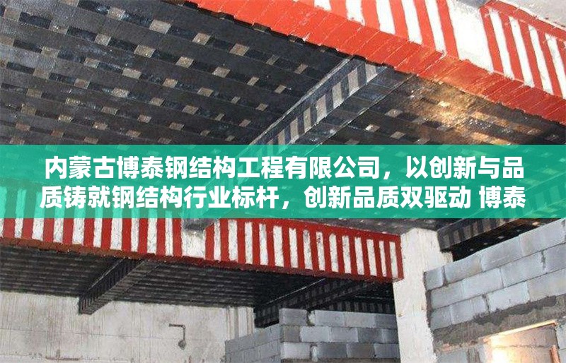 內(nèi)蒙古博泰鋼結(jié)構(gòu)工程有限公司，以創(chuàng)新與品質(zhì)鑄就鋼結(jié)構(gòu)行業(yè)標(biāo)桿，創(chuàng)新品質(zhì)雙驅(qū)動(dòng) 博泰鋼構(gòu)樹(shù)行業(yè)標(biāo)桿，（解析，采用雙驅(qū)動(dòng)突出創(chuàng)新與品質(zhì)的核心要素，樹(shù)行業(yè)標(biāo)桿對(duì)應(yīng)原文鑄就標(biāo)桿的表述，