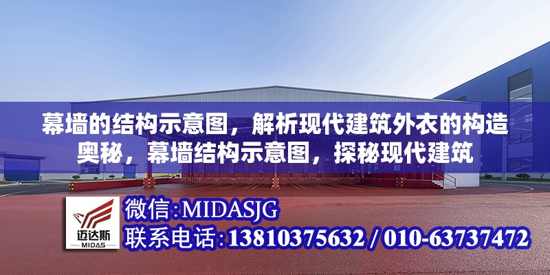 幕墻的結(jié)構(gòu)示意圖，解析現(xiàn)代建筑外衣的構(gòu)造奧秘，幕墻結(jié)構(gòu)示意圖，探秘現(xiàn)代建筑