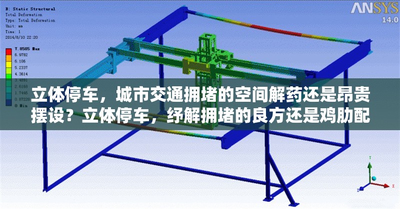 立體停車(chē)，城市交通擁堵的空間解藥還是昂貴擺設(shè)？立體停車(chē)，紓解擁堵的良方還是雞肋配置？