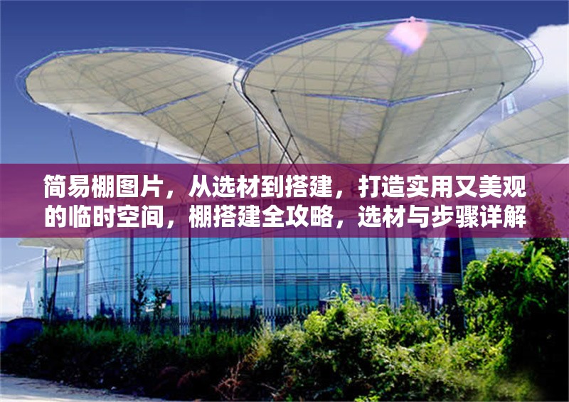 簡易棚圖片，從選材到搭建，打造實用又美觀的臨時空間，棚搭建全攻略，選材與步驟詳解，打造美觀實用