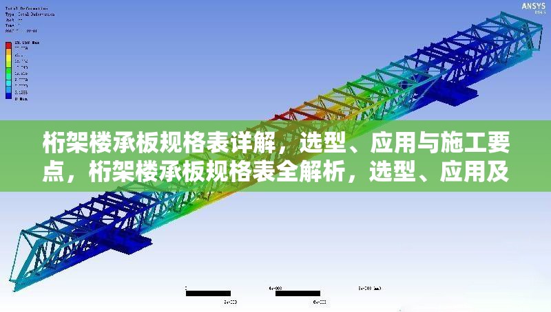 桁架樓承板規(guī)格表詳解，選型、應(yīng)用與施工要點(diǎn)，桁架樓承板規(guī)格表全解析，選型、應(yīng)用及
