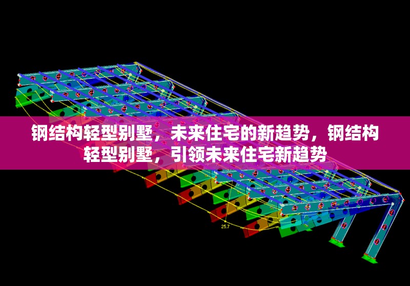 鋼結(jié)構(gòu)輕型別墅，未來(lái)住宅的新趨勢(shì)，鋼結(jié)構(gòu)輕型別墅，引領(lǐng)未來(lái)住宅新趨勢(shì)