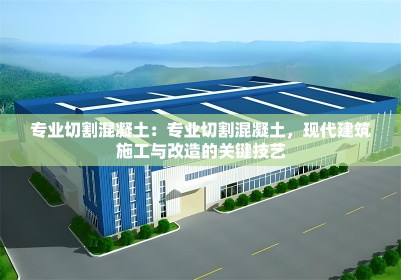 專業(yè)切割混凝土:專業(yè)切割混凝土,現(xiàn)代建筑施工與改造的關鍵技藝