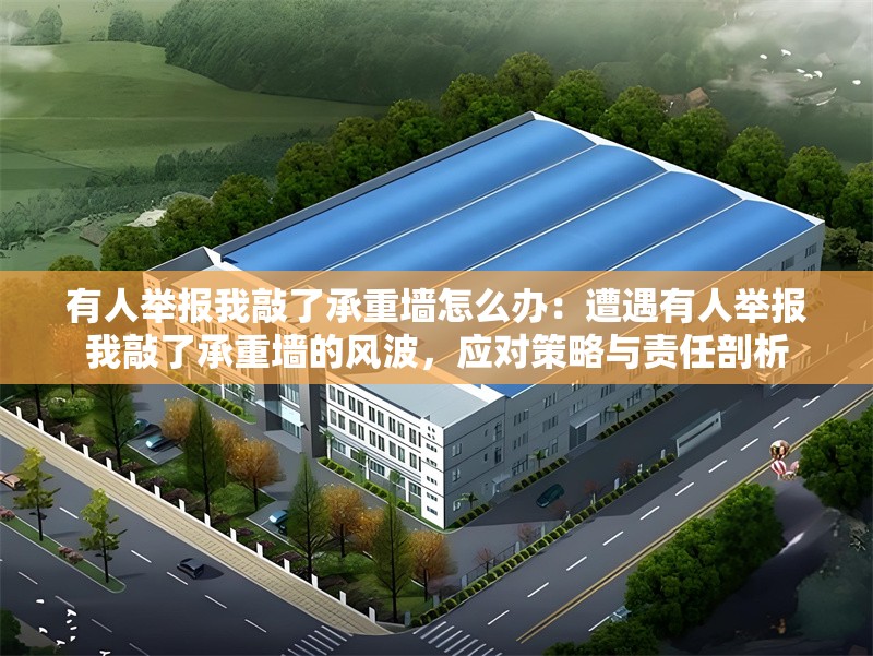 有人舉報(bào)我敲了承重墻怎么辦：遭遇有人舉報(bào)我敲了承重墻的風(fēng)波，應(yīng)對策略與責(zé)任剖析 行業(yè)新聞