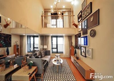 二層商住房裝修效果圖