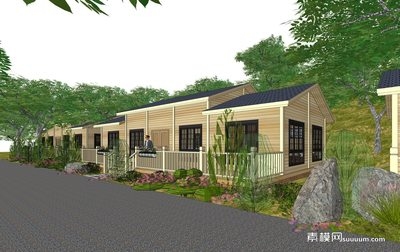 民宿木屋效果圖，幾種不同風格的標題供你參考，，文藝風，邂逅詩意棲居，民宿木屋絕美效果圖大賞，實用風，超全！民宿木屋精品效果圖一站式呈現(xiàn)，吸睛風，驚艷視覺！不容錯過的民宿木屋效果圖合集 行業(yè)新聞 第2張