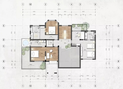 民宿空間布局劃分平面圖，幾種不同風格的標題供你參考，你可以根據(jù)具體需求進行選擇，，民宿空間布局規(guī)劃平面示意圖，詳解民宿空間布局劃分的平面圖，民宿功能區(qū)布局平面規(guī)劃圖 行業(yè)新聞 第3張