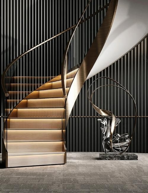 螺旋樓梯效果圖大全(51種螺旋樓梯創(chuàng)意設(shè)計,讓人大飽眼福!)