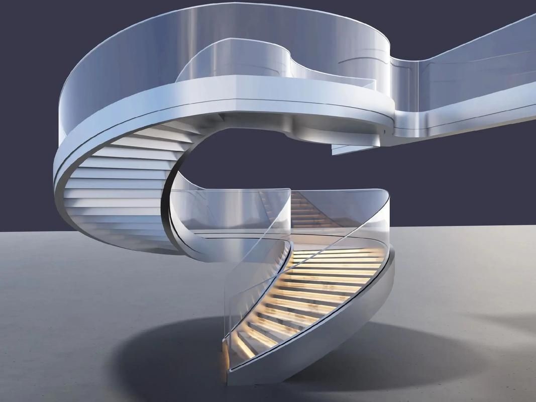 螺旋樓梯效果圖大全(51種螺旋樓梯創(chuàng)意設(shè)計,讓人大飽眼福!)