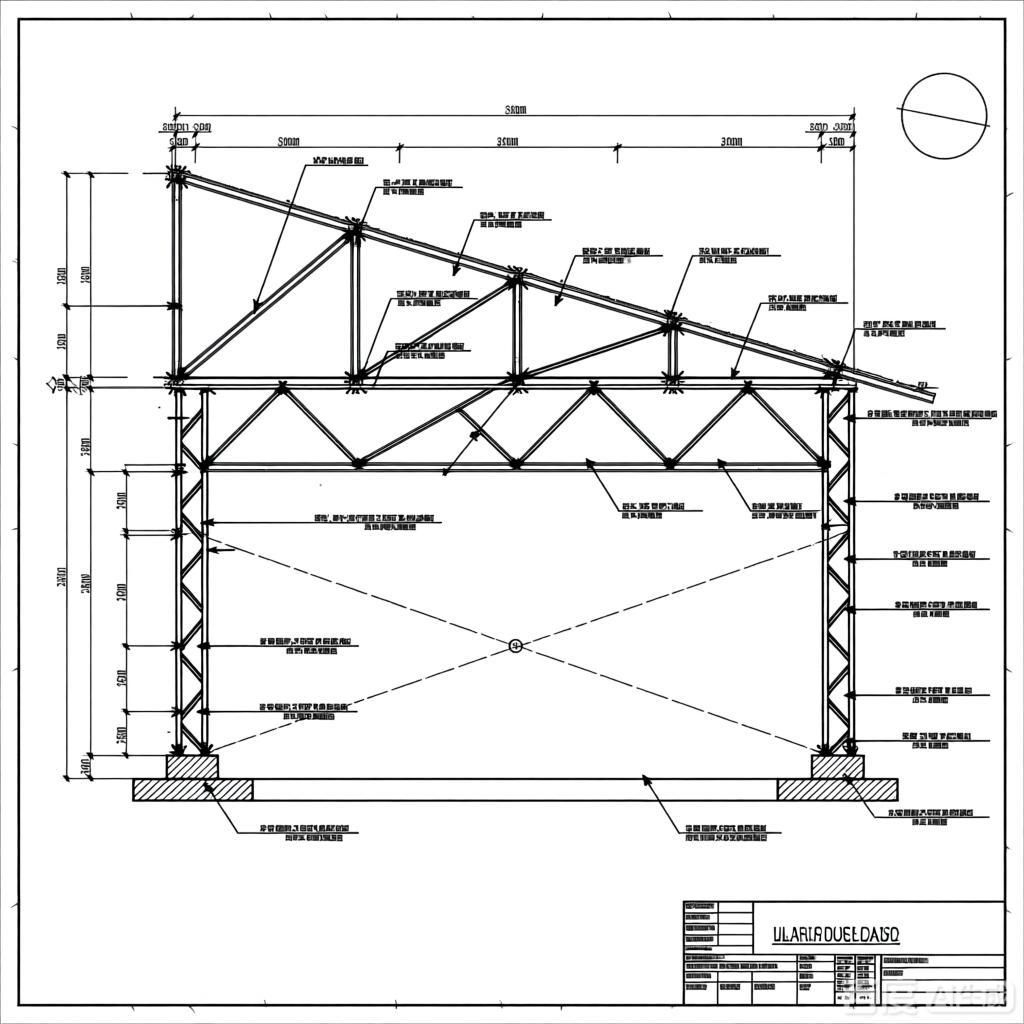 桁架結(jié)構(gòu)圖紙設(shè)計（桁架結(jié)構(gòu)圖紙設(shè)計中常用的規(guī)范）