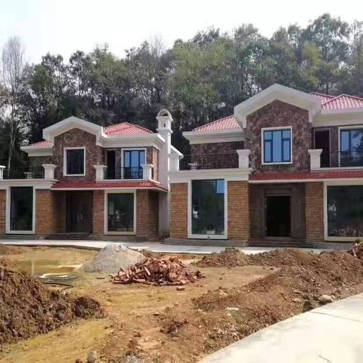 輕鋼別墅二層10萬（10萬左右的輕鋼別墅二層建造標準化施工）